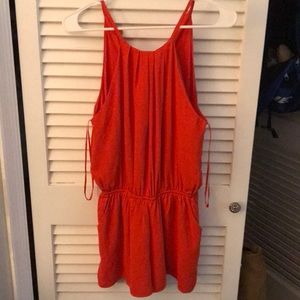Red romper